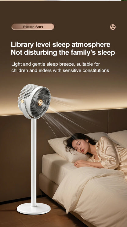 Wireless Fan Height Adjustable Outdoor Travel Camping Long Endurance USB Charging Portable Student Dormitory High Wind Power