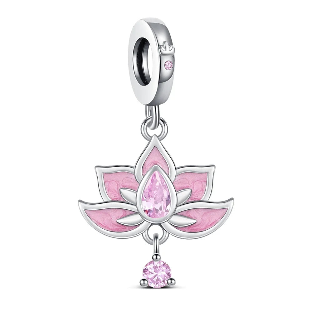 Elegant Mother's Day gifts For mom Ballet Pendant Fit Original Bracelet Diy Jewelry Fine Perfect Heart Rainbow Charm Daily Wear