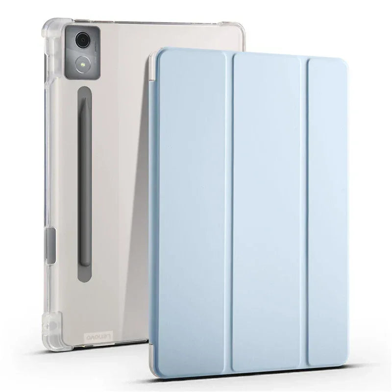 Coque For Lenovo Xiaoxin Pad Pro 2025 Case PU Leather Soft Back Stand Cover For Xiaoxin Pad Pro 12.7 2025 Case with Pen Holder