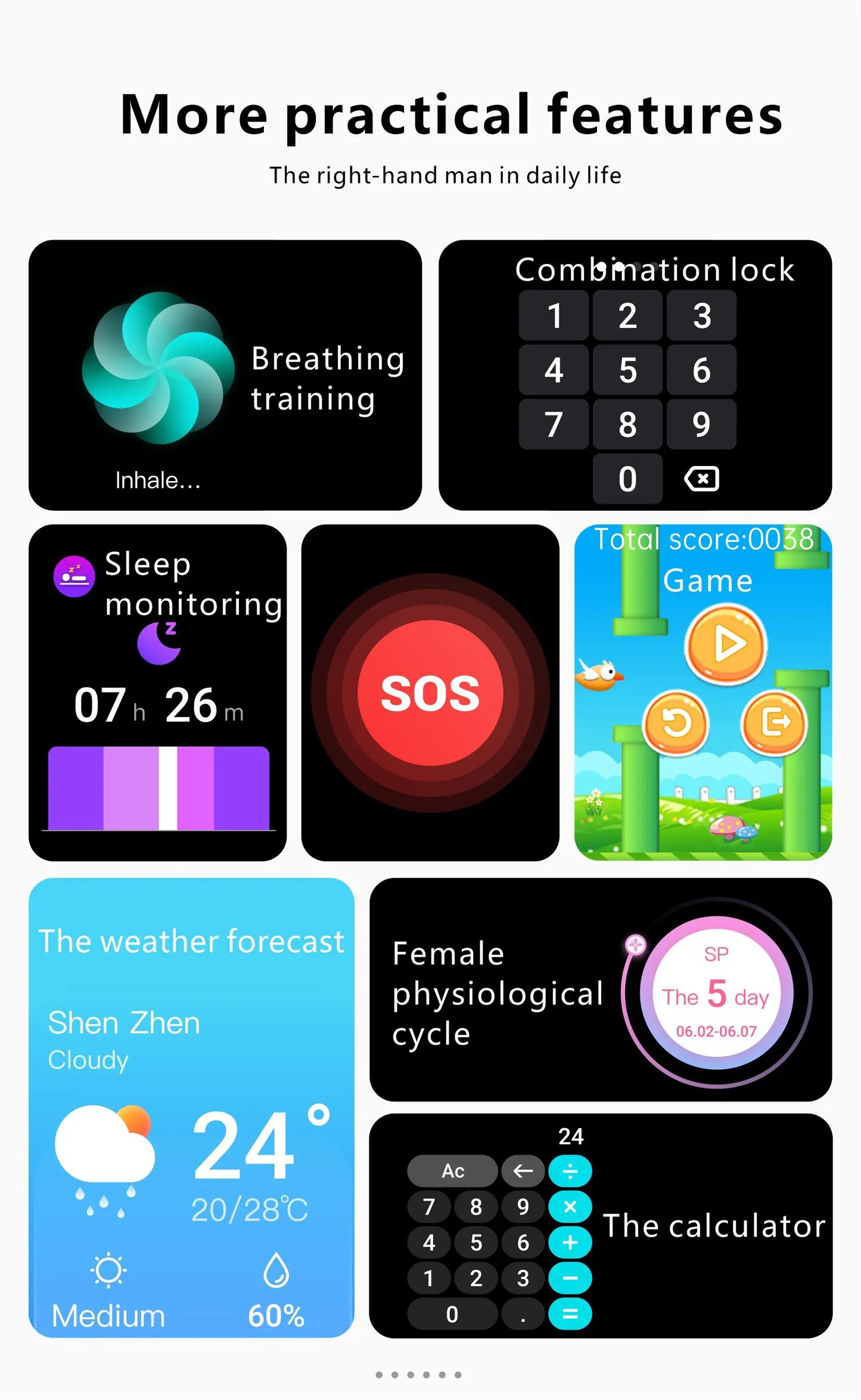 LIGE New Women Smart Watch 1.85 Full Touch Bluetooth Call Smart Wristwatch Body Temperature Watch Sports Bracelet Men Smartwatch