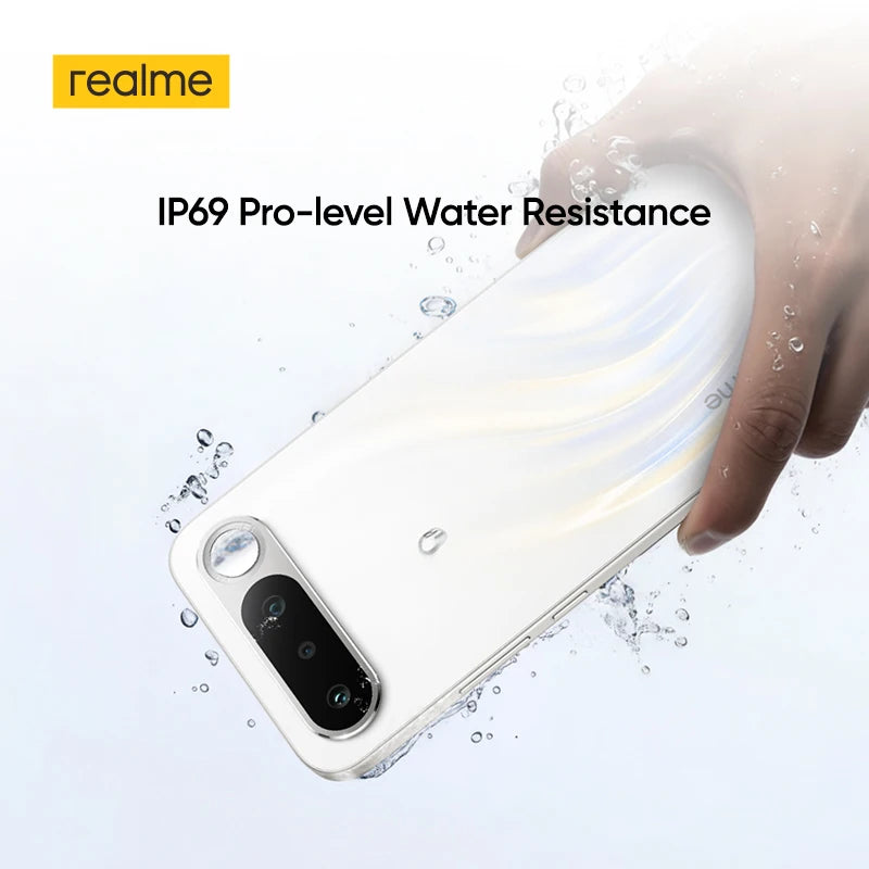 realme 16 5G Smartphone NFC 6.57" 120Hz AMOLED Display Dual 50MP AI Camera 7000mAh Battery 60W Charge IP69 Pro