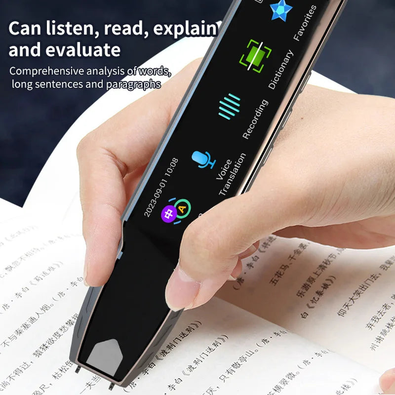 Handheld Multilingual Translation Pen With Touchscreen Offline Scan For Translation Pen Multi-language / ScanningDictionary Pen