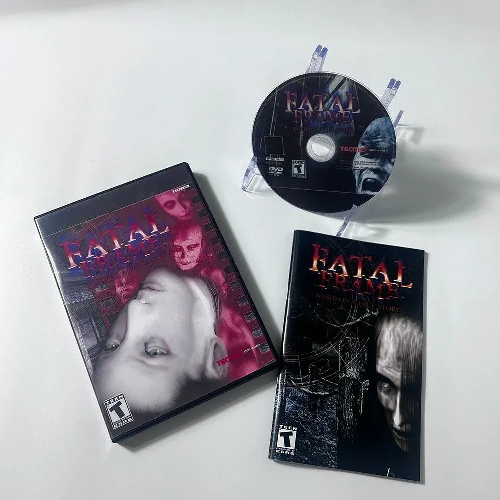 Retro video game Fatal Frame Series NTSC U/C Version copy digital burning disc DVD For PS direct reading modification machine