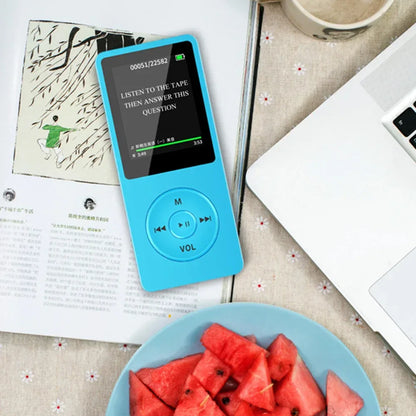 Portable MP3 Player With LCD Screen Built-in Microphone FM Radio Video Hifi MP4 Player Movies E-books Music Players Dropshipping