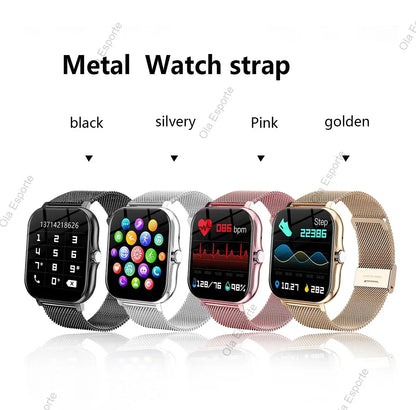 2026 New Smart Watch For Android IOS 1.83Inch Color Screen Bluetooth Call Blood Oxygen/Pressure Monitoring Smart Watch Women Men