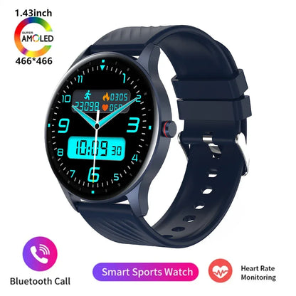 New Health Smart Watch ECG Heart Rate Blood Oxygen Blood Pressure Monitoring Bluetooth Call GPS Movement Trajectory Smartwatches
