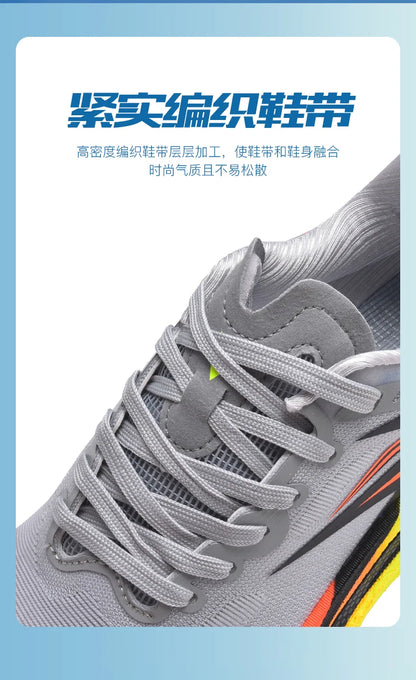 Men's Running Shoes Jogging Breathable Mesh Cushioning Non-Slip Outdoor Casual shoes Couple Trainer Race Sneakers Off-road Shoes
