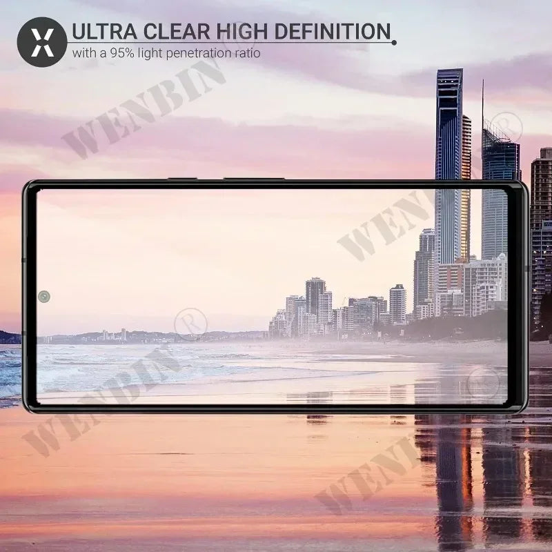 3 Pcs Tempered Glass For Google Pixel 10 9 Pro XL 8 7 6 Pro 7A 6A 5A 4A 3 XL Curved Full Cover Screen Protector