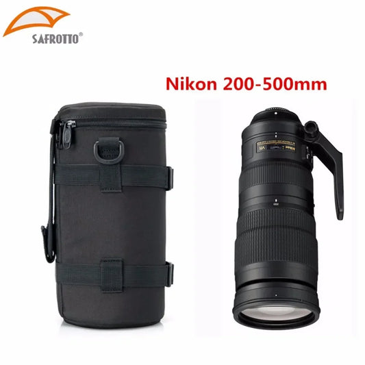 13x29.5cm Camera Lens Pouch Case Bag for Tamron 150-600mm Sigma 150-600 60-600mm, 150-500 & Nikon 200-500mm lenses by PDG ibma