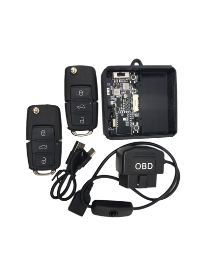 Car Key Universal Adapter Box OBD Plug  KEYDIY Remote Control Duplicator 433.92MHz Code Grabber Clone Gate Key Fob Command Hand