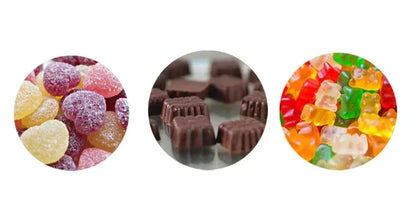 New Type Manual Desktop Gummy Storage & Mini Chocolate Hard Candy Maker - For Home Kitchen Candy Making