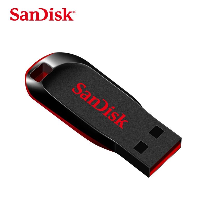 SanDisk CZ50 USB2.0 Pendrive 32GB 16GB 64GB USB Flash Drive Pen Drive U Disk Mini Flash Drive Cruzer Blade 100% Original