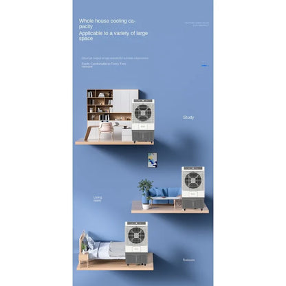 Portable 20L-30L Air Conditioner Cooling Machine with 220V Motor Providing Comfort and Convenience