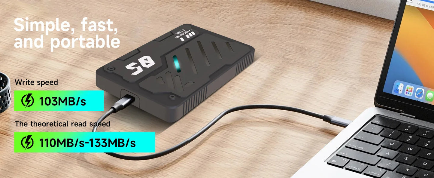 HDD 2.5'' Portable External Hard Drive 1tb/500gb/750gb /500gb/320gb/250gb/160gb USB3.0/3.1 for Laptop PC MacBook PS4 PS5 Xbox