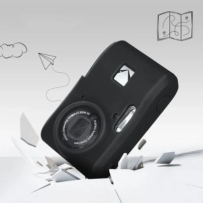 For KODAK PIXPRO FZ45 Soft Silicone Protective Case with Lanyard Slim Fit Camera Bag Camera Sleeve Camera Accessories