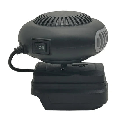 Portable Lithium Electric Power Warm Air Blower Fan Heater Hot&Cold Wind Dual Mode for Makita for Bosch for DeWalt for Milwaukee
