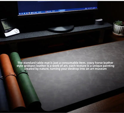 Wrist Pad Rest Keyboard Guard Three Pieces Desk Pad Waterproof PU Mouse Pad Large Mousepad Laptop Non-slip Desk Mat Mouse Mat