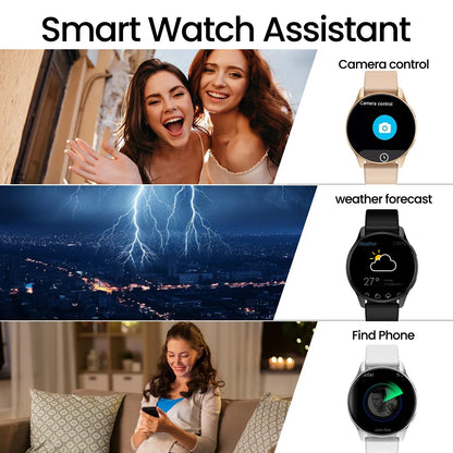 HOMEFISH Smart Watch Wireless Calling Multiple Sports Modes Music Player Health Tracking DIY Watch Faces Android iOS