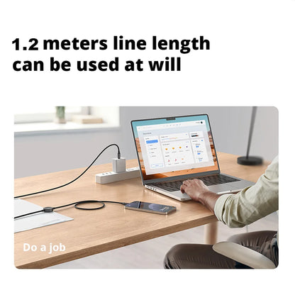 Bonola 2 in 1 Watch Wireless Charger for Apple Watch Ultra 10/9/8/7 60w Fast Charging Type C to C Cable for iPhone 17/16/15 Pro
