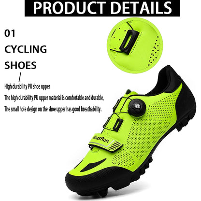 Cycling Shoes Bike Sneakers Cleat Non-slip Men's Mountain Biking Shoes Bicycle shoes road footwear speed shoes