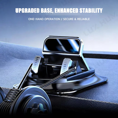 360 Rotating Car Phone Holder Dashboard Non-slip Desktop Phone Mount Stand Smartphone Universal GPS Navigation Bracket Support