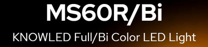 Godox MS60R RGB MS60Bi Bi-Color LED Light For Film, Broadcast & Video Production - KNOWLED Series