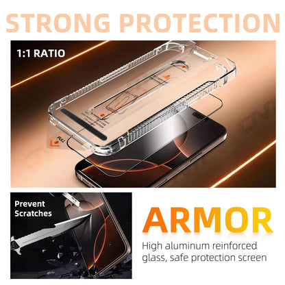 1-5pcs Screen Protector Oleophobic Coating Dust Free For Google Pixel 9 Pro XL 10 Pro XL 8 Pro 9A 8A 7A 6A HD Installation Tool