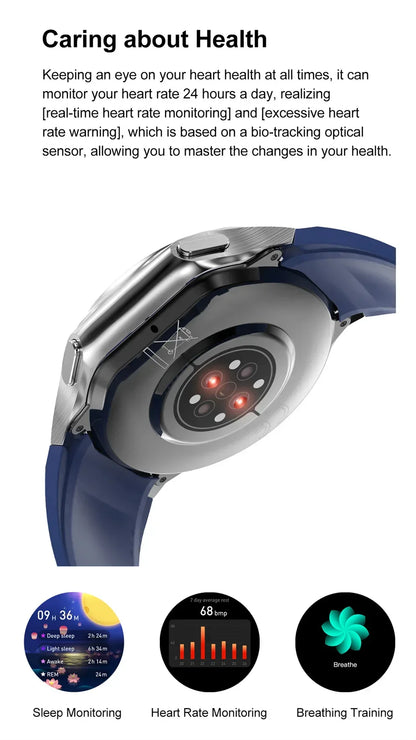 DT Watch X 4G Memory For OPPO Smart Watch Music Video Bluetooth Call IP68 Waterproof AMOLED Smartwatch For TWS Earphones 2026New