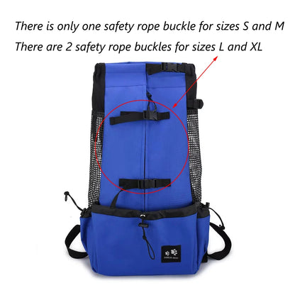 Travel Riding Driving Pet Carrier Backpack Carring Supplies for Medium Large Dogs Camouflage Big Dog Bags Samoyed Labrador Corgi