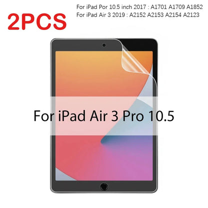 2PCS Matte Like Paper Film Screen Protector for IPad A16 11th Pro 13 12.9 11 2025 M5 M4 Air 4 5 3 10th 9th 8th 7 Mini 6 7 Screen