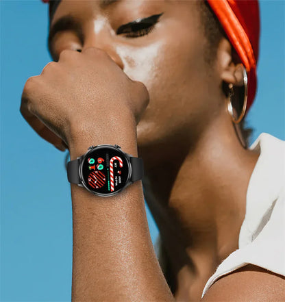 2025 New Smartwatch Women 1.39 inch AMOLED HD Screen Always On Display Custom dial Call IP68 Sport Smart Watch For women men