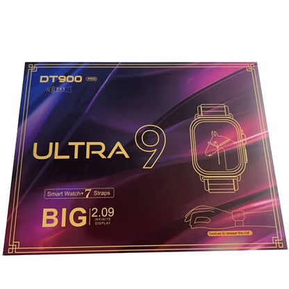 7 Watch Straps New Watch10 Ultra 3 Smartwatch 2.2HD Amoled Circular Screen ECG Monitoring Reloj Inteligente Wristwatch