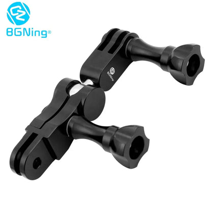 Universal Aluminum Arm Adapter Mount Bracket Connector W/ Knob 1/4'' Inch Screw for GoPro for OSMO Action YI Sports DSLR Cameras