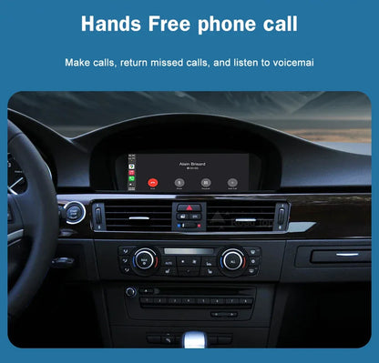 Road Top 8.8'' Wireless Carplay Android Auto Multimedia Display Screen For BMW 3 Series E90 E91 E92 E93 5 Series E60 E61 CCC CIC