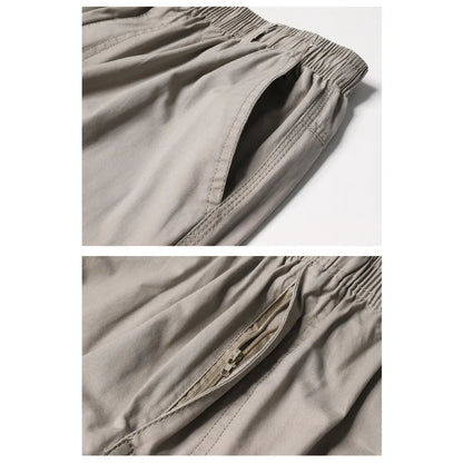 2026 Men's Cargo Pants Summer Spring Cotton Work Wear New In Large Size 6XL Casual Climbing Joggers Sweatpants Hombre