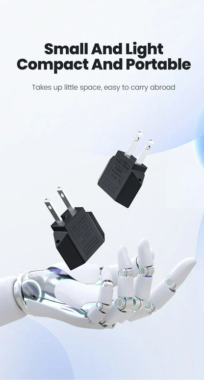 US Plug Adapter US to EU Plug Adapter European EU To US JP CN Power Adapter Electrical Plug Converter Sockets AC Charger Outlet