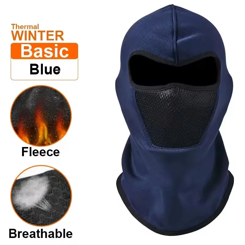 Thermal Winter Balaclava Cycling Full Face Mask Warm Outdoor Sports Motorcycle Ski Fishing Hunting Mask Fleece Scarf Cap Bandana