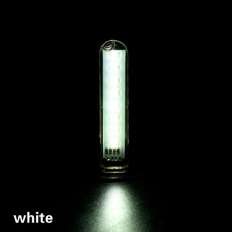 1 Pcs 8 LED Mini Portable USB Lamp DC 5V Camping USB Lighting for PC Laptop Mobile Power Bank Gadget