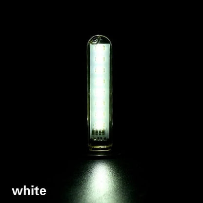 1 Pcs 8 LED Mini Portable USB Lamp DC 5V Camping USB Lighting for PC Laptop Mobile Power Bank Gadget