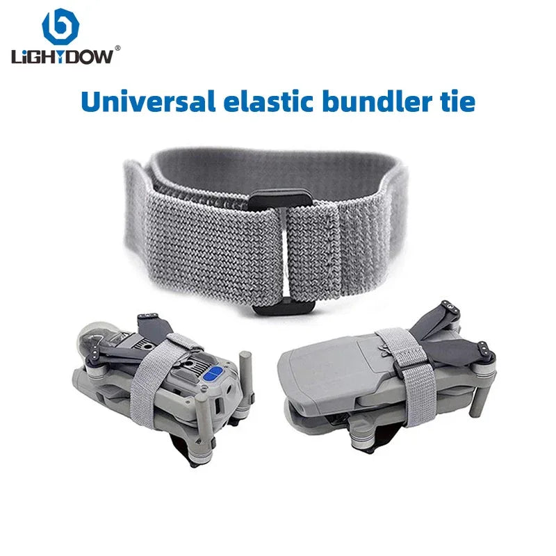lightdow Elastic Propeller Straps for Mini 3 4K and 2Pro Fimi X8SE Drone Models 2.5×32cm Can be Stretched up to 64cm