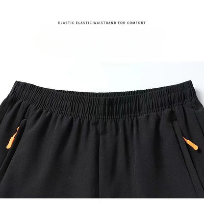 Summer Men Shorts Ice Silk Running Gym Sport Shorts Quick Dry Breathable Beach Short Pant Fitness Jogging Cool Casual Sportswear