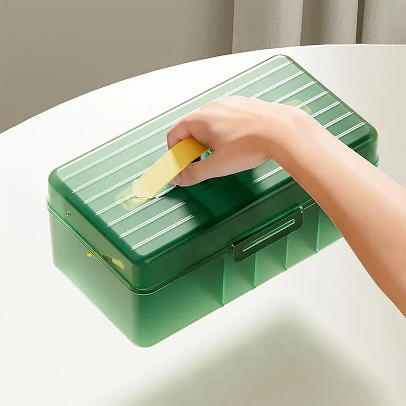 1pc Data Cable Storage Box Power Charging Cable Mobile Phone Charger Plug Organizer Desktop Cable Management Bobbin Winder