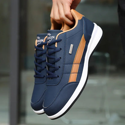 Brown Men Shoes Big 48 Sneakers Trend Casual Breathable Leisure Male Sneakers Non Slip Footwear Vulcanized Walking Shoes Hombre