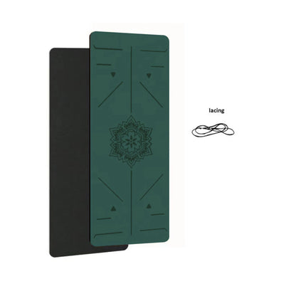 Anti-slip yoga MATS, Pilates fitness MATS, eco-friendly, women's yoga MATS, and exercise MATS suitable for home workouts