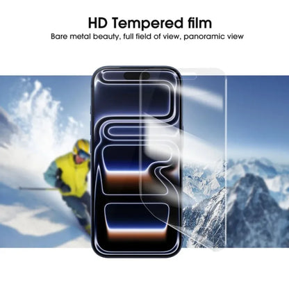 5Pcs Hydrogel Film For iPhone 17 16 15 14 13 12 11 Pro Max Plus Full Cover Screen Protector For iPhone 17E 16E 13 12 MIni
