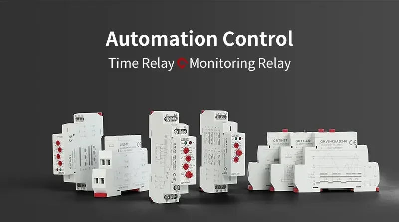 GEYA Single Phase Solid State Relay SSR 10DA 25DA 40DA Relay DC to AC 3-32V Input DC & 24-480VAC Output  VSR8