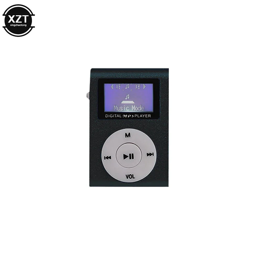 Mini MP3 Portable TF Card SD Card Slot Metal Clip USB Sport Digital Music Walkman Lightweight  For Sports Running Citywalk