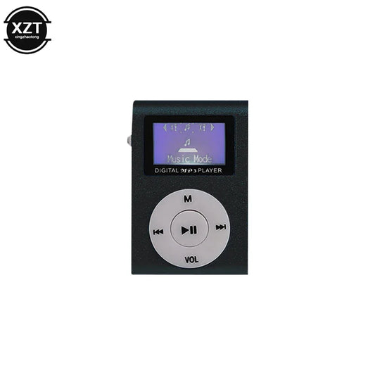 Mini MP3 Portable TF Card SD Card Slot Metal Clip USB Sport Digital Music Walkman Lightweight  For Sports Running Citywalk