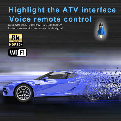 Smart TV Stick Android TV Stick Quad Core 2.4G&5G WiFi Streaming TV Stick 4K Video Media Player Android TV Stick