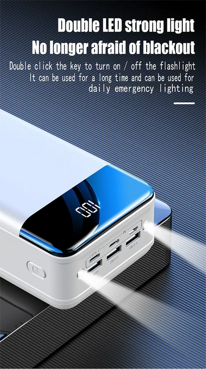 Power Bank 100000mAh QC PD 3.0 Fast Charging Powerbank 100000mAh External Battery Charger Poverbank For iPhone Xiaomi Samsung